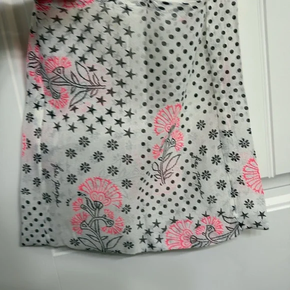 Free People Linen Lightweight Botanical Tote Bag - Picture 2 of 4